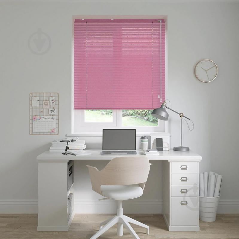 Жалюзі Rollotex алюмінієві горизонтальні з фіксацією 98х200 см Рожеві брашовані - фото 6 Жалюзі Rollotex алюмінієві горизонтальні з фіксацією 98х200 см Рожеві брашовані - фото 6