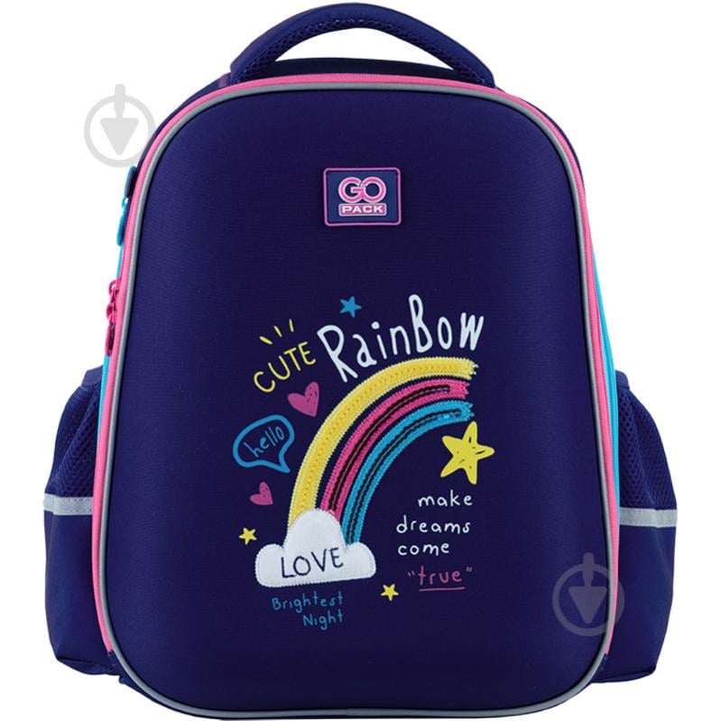 Рюкзак школьный GoPack Education полукаркасный Cute Rainbow GO24-165M-1 - фото 4