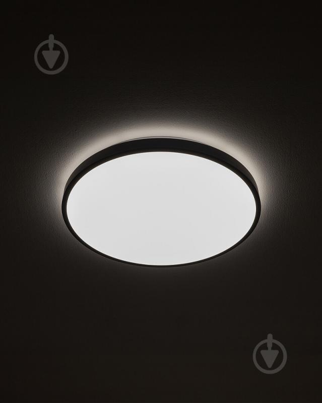 Светильник потолочный Nowodvorski Agnes Round 22 Вт черный 3000 К 10971 - фото 2