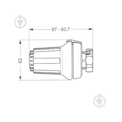 Термостатический комплект Danfoss радиаторный RAS-CK + RLV KS 1/2" прямой 013G653 - фото 10