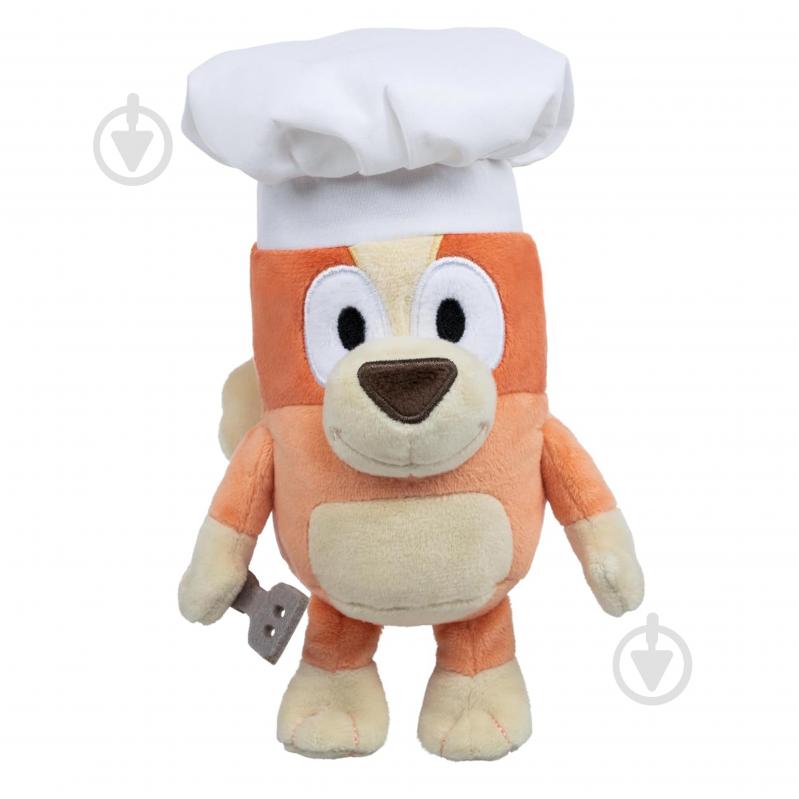 Мягкая игрушка Bluey Chef Bingo оранжевый 125642 - фото 1