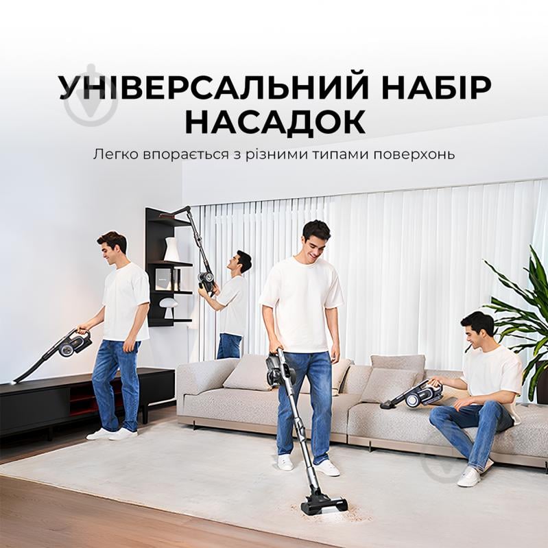 Пилосос акумуляторний JIMMY H11 PRO black - фото 10 Пилосос акумуляторний JIMMY H11 PRO black - фото 10