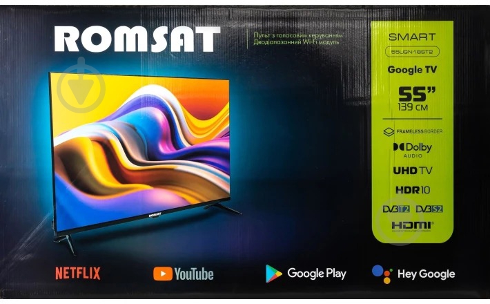 Телевизор Romsat 55UGN18ST2 - фото 18