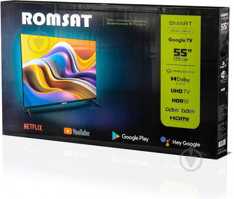 Телевизор Romsat 55UGN18ST2 - фото 17
