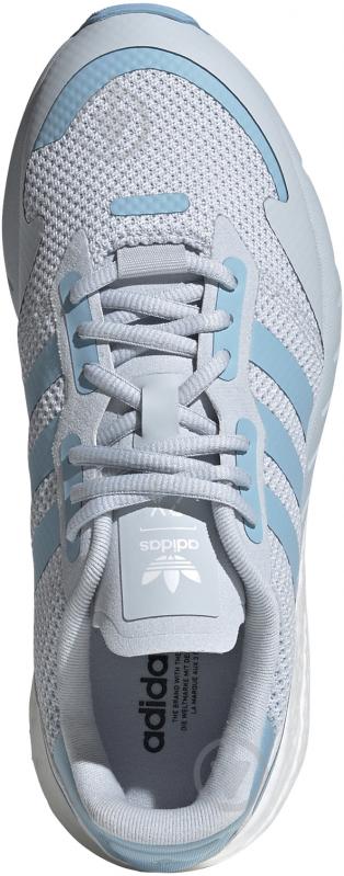 Кроссовки женские демисезонные Adidas ZX 1K BOOST W FY3630 р.36 голубые - фото 7