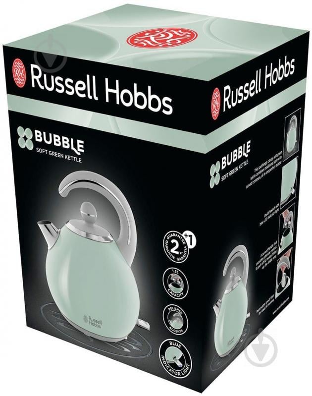 Электрочайник Russell Hobbs 24404-70 Bubble Green - фото 8