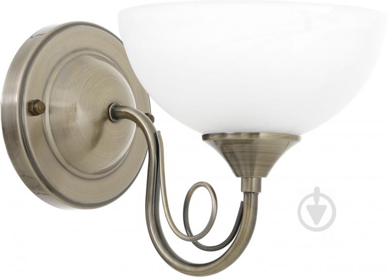 Бра Victoria Lighting 1x60 Вт E27 античная латунь Lumia/AP1 - фото 1