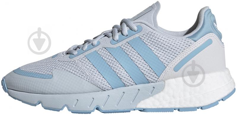 Кроссовки женские демисезонные Adidas ZX 1K BOOST W FY3630 р.38 голубые - фото 3