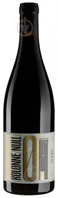 Вино деалкоголізоване Kolonne Null Cuvee Rouge №03 червоне сухе 0,75 л - фото 1