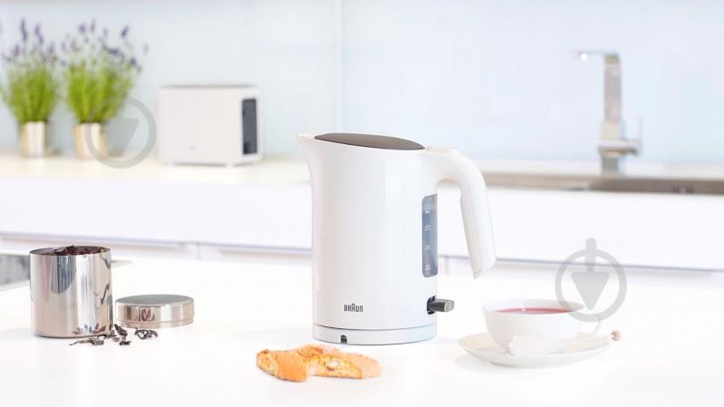 Электрочайник Braun WK3100 white - фото 3