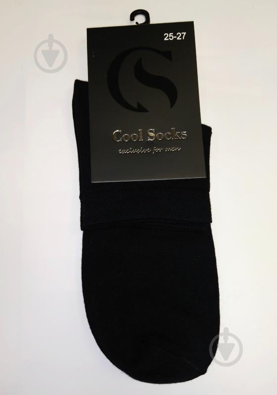 Шкарпетки чоловічі Cool Socks 173016 р.25-27 чорний - фото 3