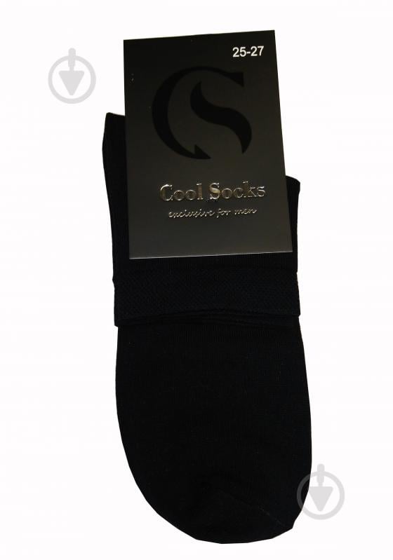 Шкарпетки чоловічі Cool Socks 173016 р.25-27 чорний - фото 1