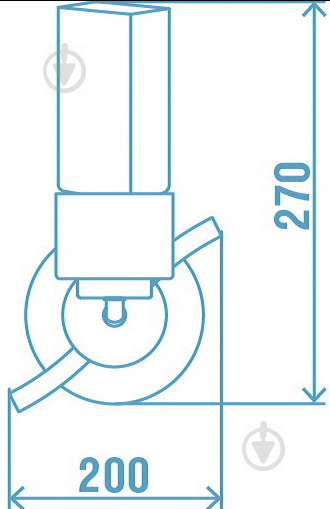 Бра Victoria Lighting 1x60 Вт E27 венге Soka/AP1 - фото 2