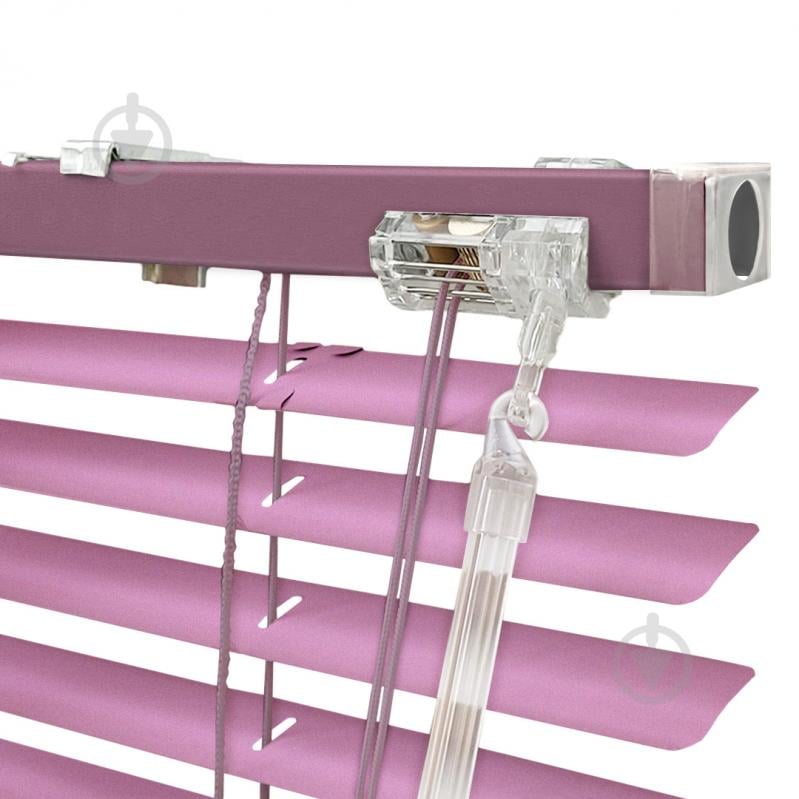 Жалюзі Rollotex алюмінієві горизонтальні з фіксацією 99х220 см Рожеві брашовані - фото 3 Жалюзі Rollotex алюмінієві горизонтальні з фіксацією 99х220 см Рожеві брашовані - фото 3