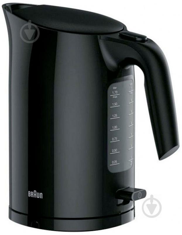 Електрочайник Braun WK3100 black - фото 1