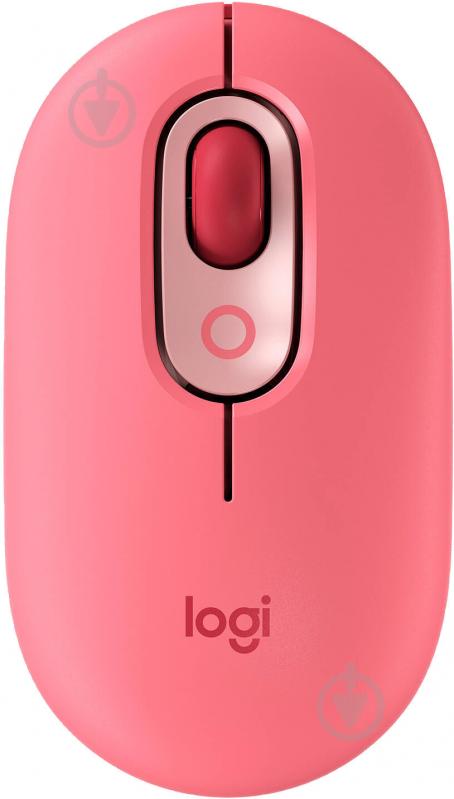 Мышь Logitech POP Mouse with emoji pink (910-006548) - фото 1