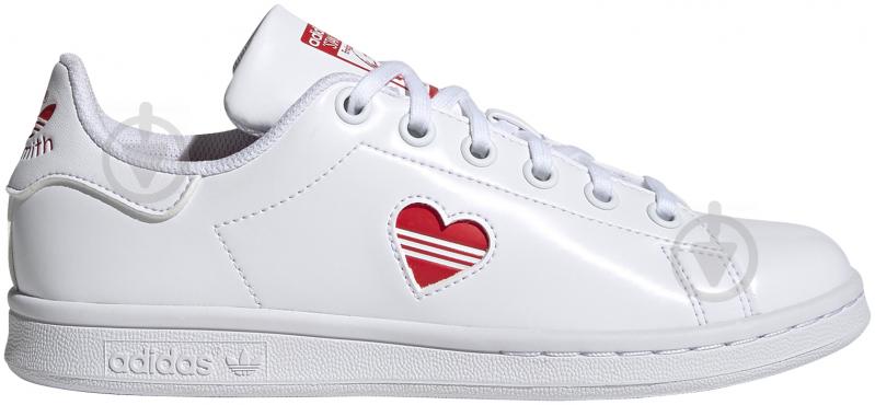 Кроссовки для девочек демисезонные Adidas STAN SMITH J FY4481 р.36 2/3 белые - фото 2