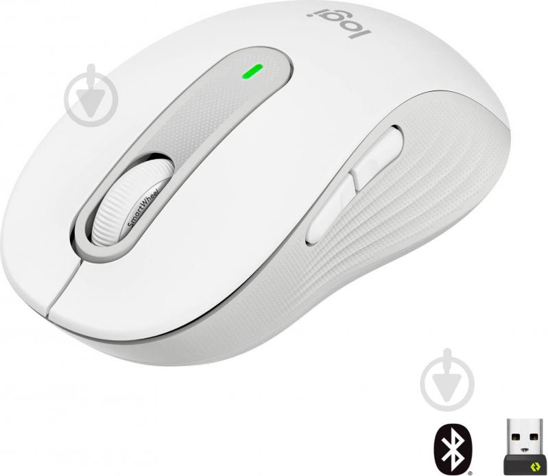 Мышь Logitech Signature M650 Wireless Mouse white (910-006255) - фото 1