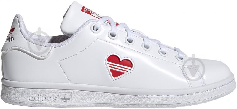 Кросівки для дівчаток демісезонні Adidas STAN SMITH J FY4481 р.38 білі - фото 1