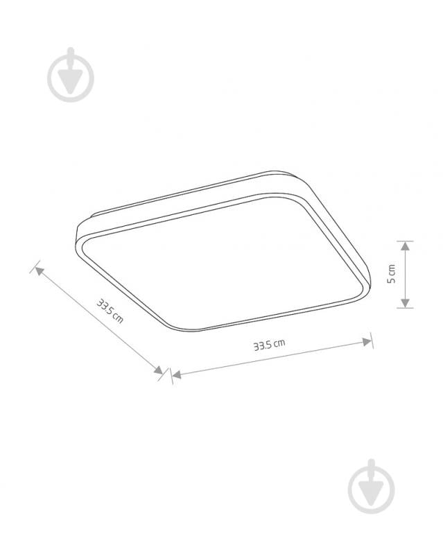 Светильник потолочный Nowodvorski Agnes Square 16 Вт белый 4000 К 10990 - фото 6 Светильник потолочный Nowodvorski Agnes Square 16 Вт белый 4000 К 10990 - фото 6