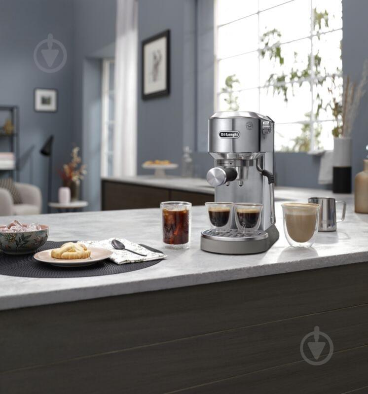 Кавоварка ріжкова Delonghi EC890.M Dedica Duo - фото 16
