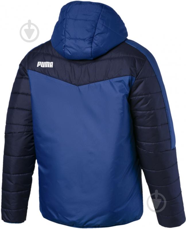 Куртка мужская демисезонная Puma WarmCELL Padded Jacket 58000939 р.M синяя - фото 3