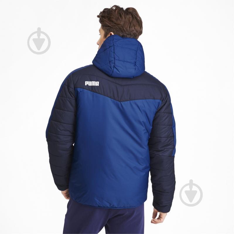 Куртка мужская демисезонная Puma WarmCELL Padded Jacket 58000939 р.M синяя - фото 4