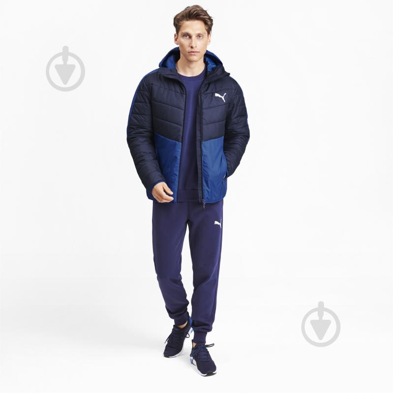 Куртка мужская демисезонная Puma WarmCELL Padded Jacket 58000939 р.M синяя - фото 5