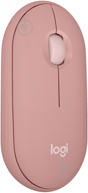 Миша Logitech Pebble Mouse 2 M350s tonal rose (L910-007014) - фото 1