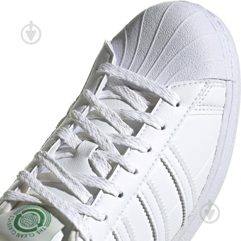 Кросівки чоловічі демісезонні Adidas SUPERSTAR FY5480 р.40 2/3 білі - фото 12