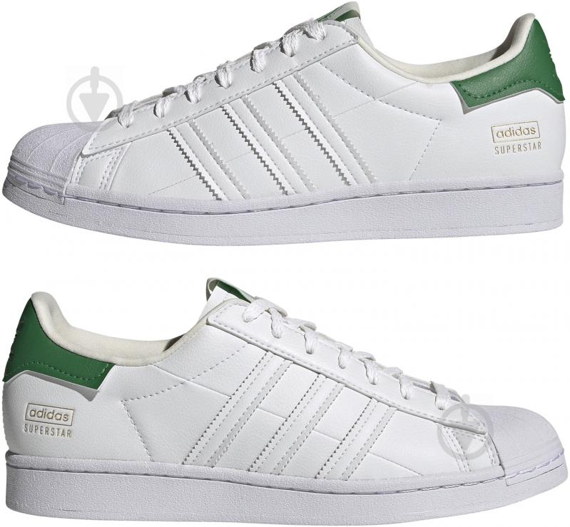 Кросівки чоловічі демісезонні Adidas SUPERSTAR FY5480 р.40 2/3 білі - фото 5