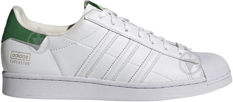 Кроссовки мужские демисезонные Adidas SUPERSTAR FY5480 р.41 1/3 белые - фото 2