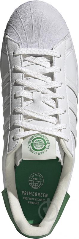 Кроссовки мужские демисезонные Adidas SUPERSTAR FY5480 р.41 1/3 белые - фото 7