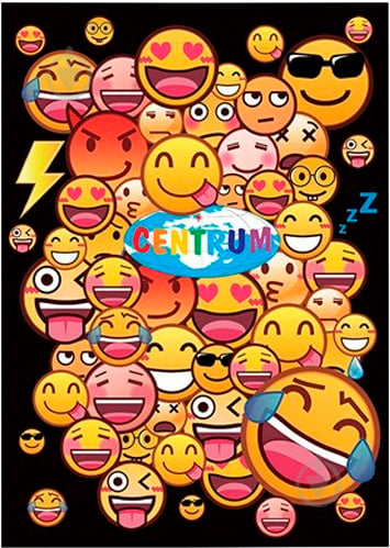 Папка-уголок А4 Сentrum 87007 Emojidex - фото 1