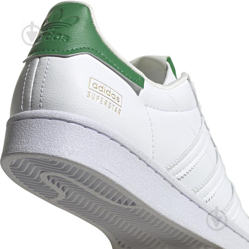 Кросівки чоловічі демісезонні Adidas SUPERSTAR FY5480 р.42 білі - фото 11