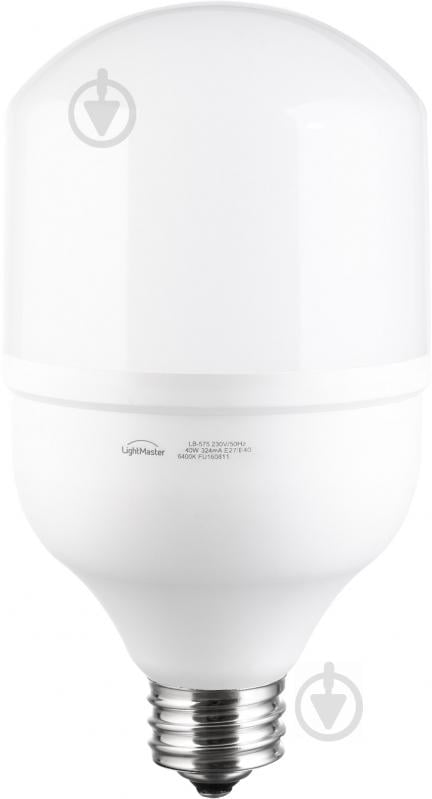 Лампа світлодіодна LightMaster LB-575 T120 E27/E40 40 Вт матова 6400 K - фото 1