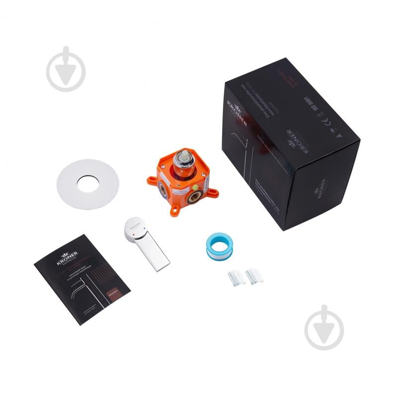 Смеситель для душа Kroner KRP Basis - C080 - фото 7 Смеситель для душа Kroner KRP Basis - C080 - фото 7