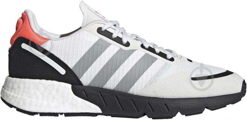 Кроссовки мужские демисезонные Adidas ZX 1K BOOST FY5648 р.40 2/3 белые - фото 1