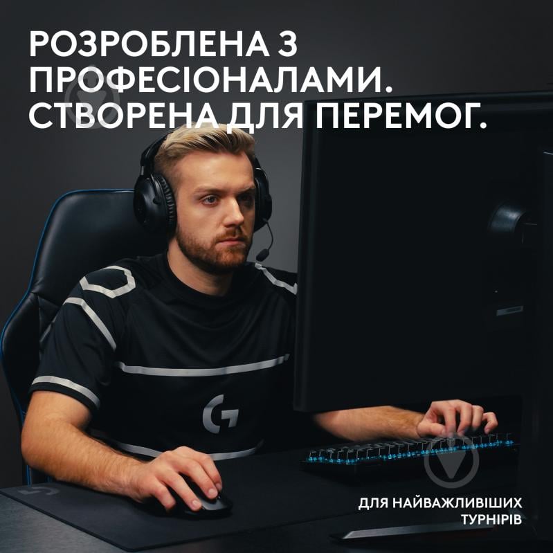 Клавіатура ігрова Logitech G PRO X TKL Lightspeed Gaming (L920-012136) black - фото 5