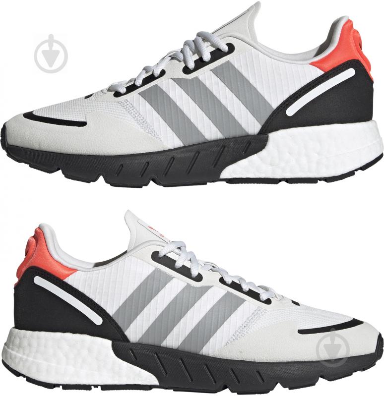 Кроссовки мужские демисезонные Adidas ZX 1K BOOST FY5648 р.41 1/3 белые - фото 5