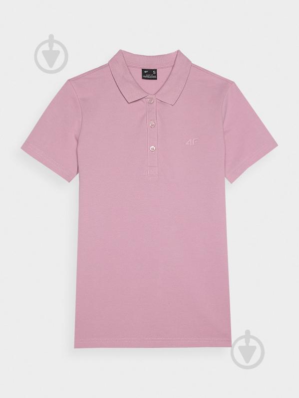 Поло 4F POLO SHIRT F132 / TSHIRT POLO F132 4FWSS24TPTSF132-56S р.XL розовый - фото 6