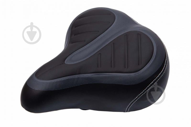 Седло для велосипеда 5571 255x220 мм черный (SAD-576) - фото 1 Седло для велосипеда 5571 255x220 мм черный (SAD-576) - фото 1