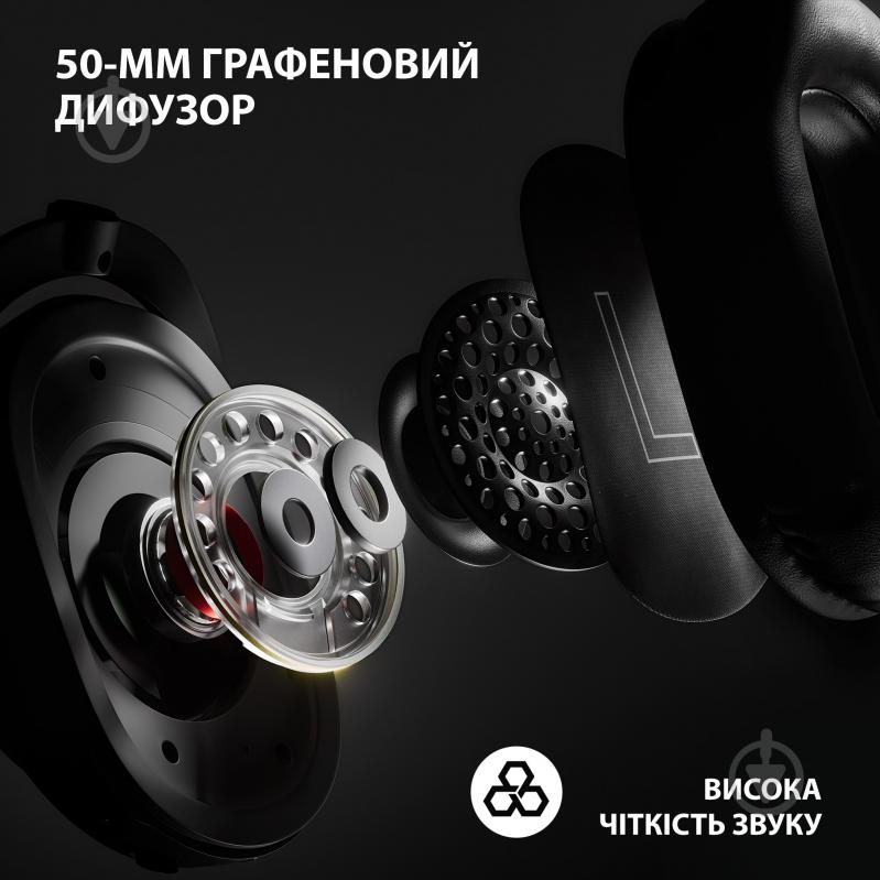 Навушники Logitech G Pro X 2 Lightspeed Wireless Gaming Headset white (L981-001269) - фото 10