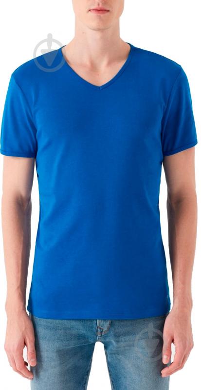 Футболка Mavi V NECK TEE 063748-30718 р.L синій - фото 1