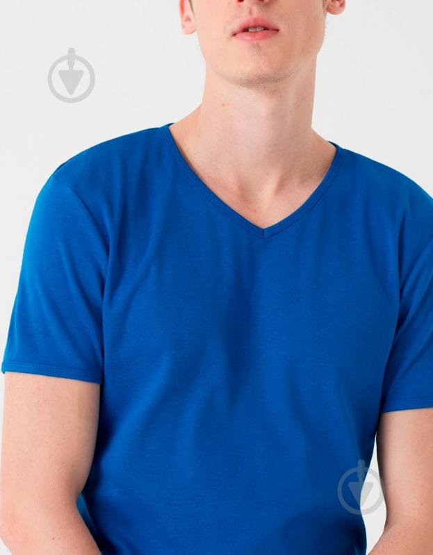 Футболка Mavi V NECK TEE 063748-30718 р.L синій - фото 3