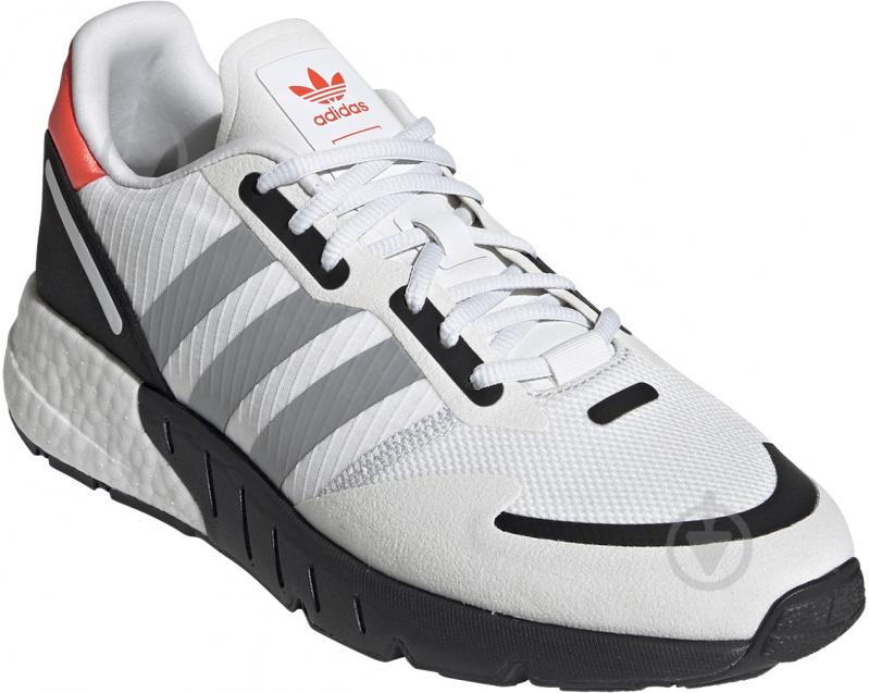 Кроссовки мужские демисезонные Adidas ZX 1K BOOST FY5648 р.43 1/3 белые - фото 4