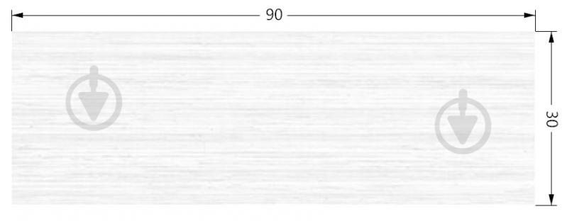 Плитка TABRIZ TILE Montblanc White Relief 30x90 - фото 2