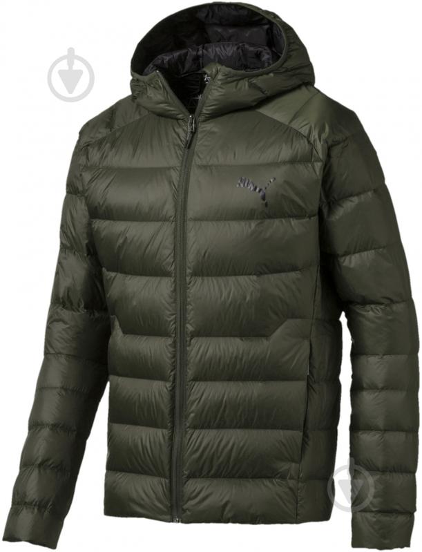 Куртка мужская демисезонная Puma PWRWarm packLITE HD 600 DWN 58003370 р.S зеленая - фото 2