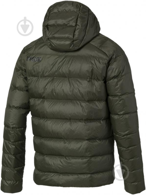 Куртка мужская демисезонная Puma PWRWarm packLITE HD 600 DWN 58003370 р.S зеленая - фото 3