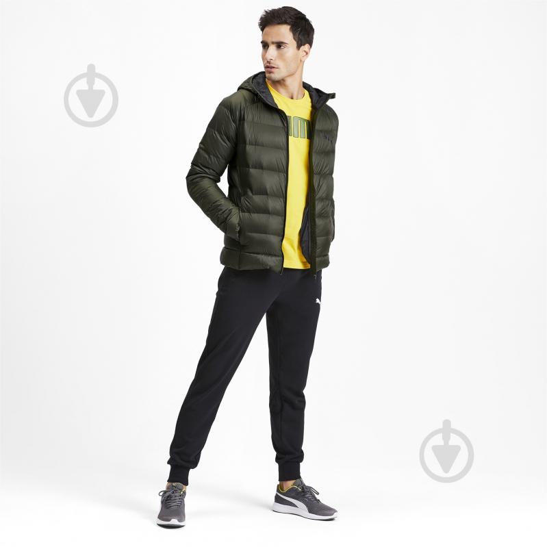 Куртка мужская демисезонная Puma PWRWarm packLITE HD 600 DWN 58003370 р.S зеленая - фото 5